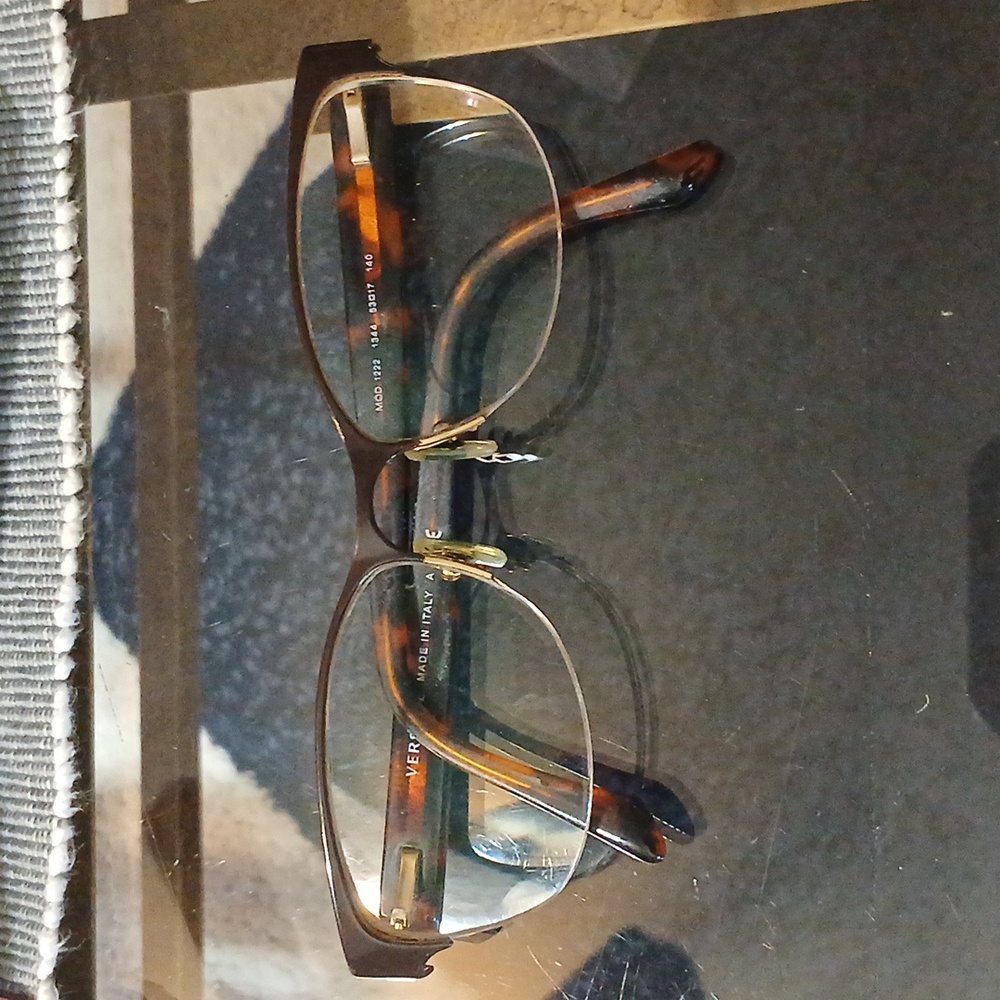 Versace Prescription eyeglasses.